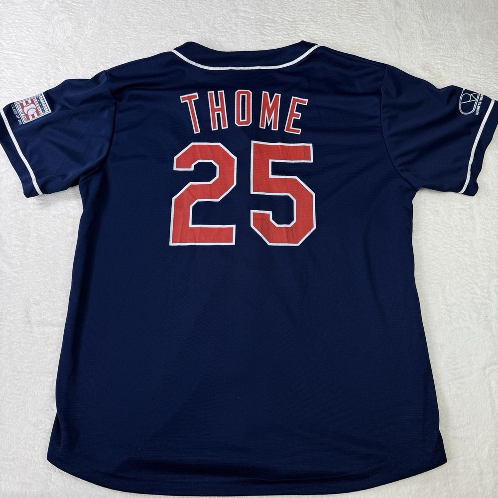 Jim Thome Cleveland Indians #25 Jersey Mens XL MBL Match Up Beyond Branded